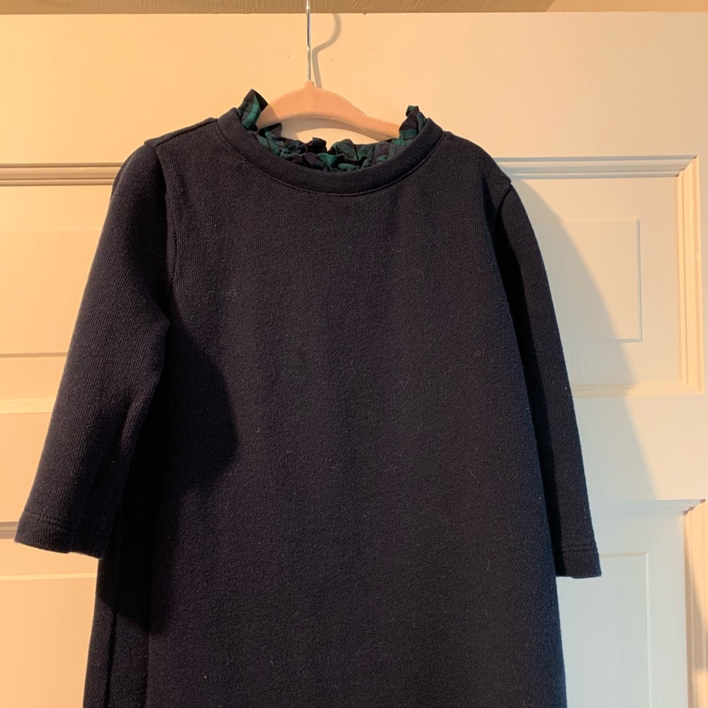 Cutest ruffle neck dress!